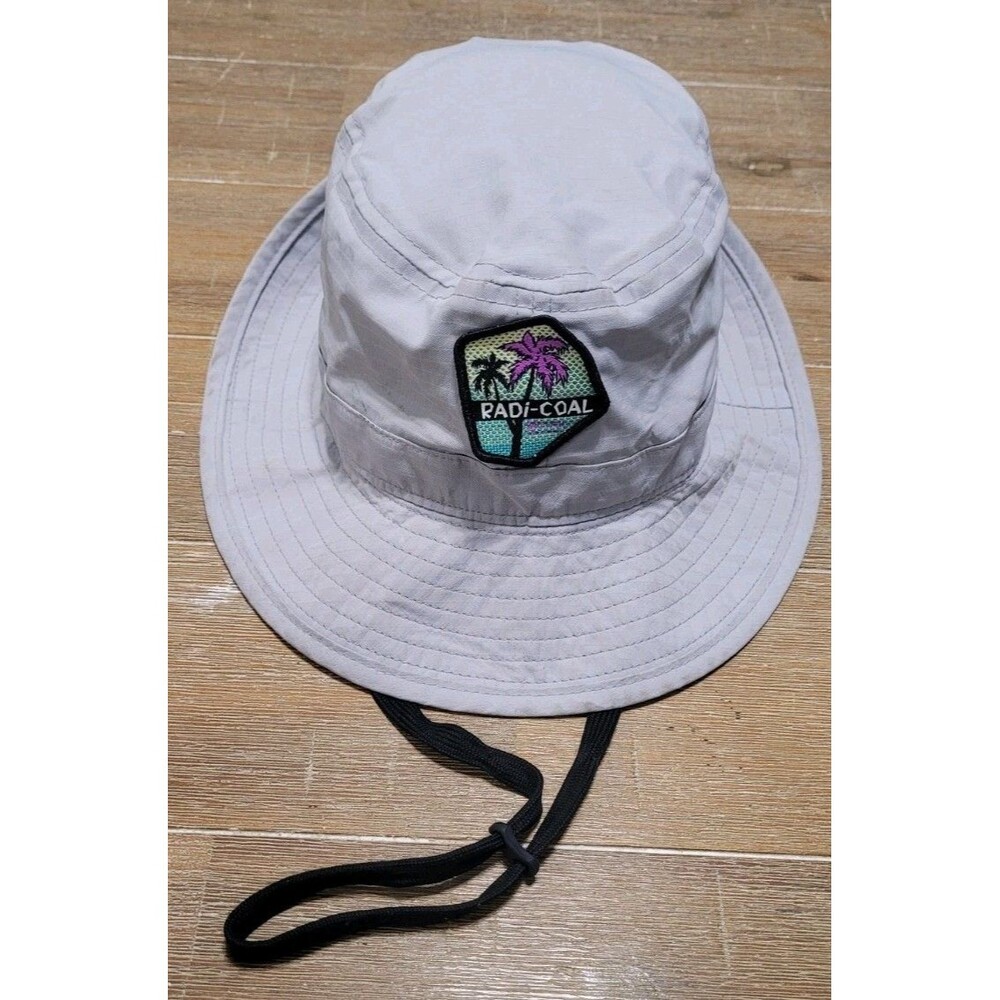Coal The Spackler Kids – UPF Boonie Hat Light Gray Radi-Coal Patch Youth Size